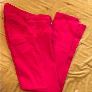 Red Jeans Size 11